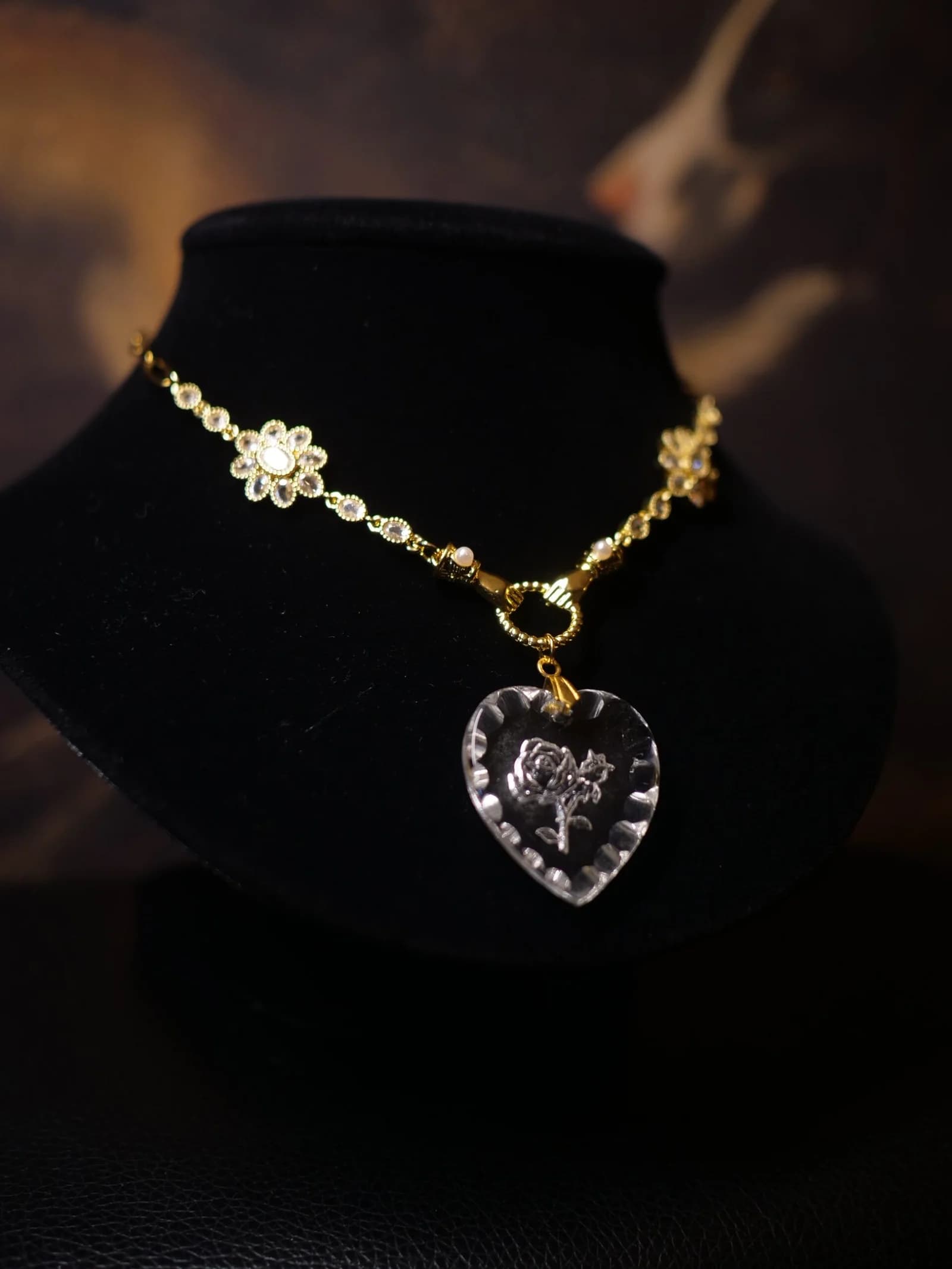 Collier Rosette