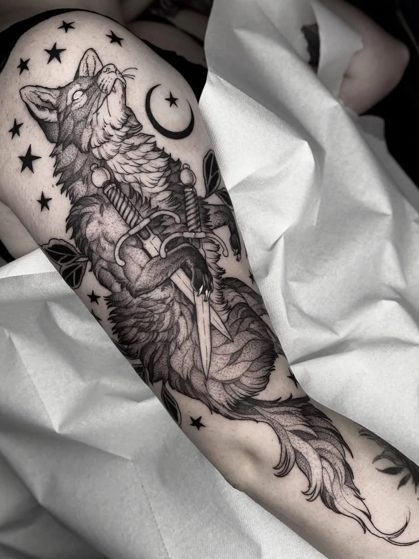 Tattoo renard