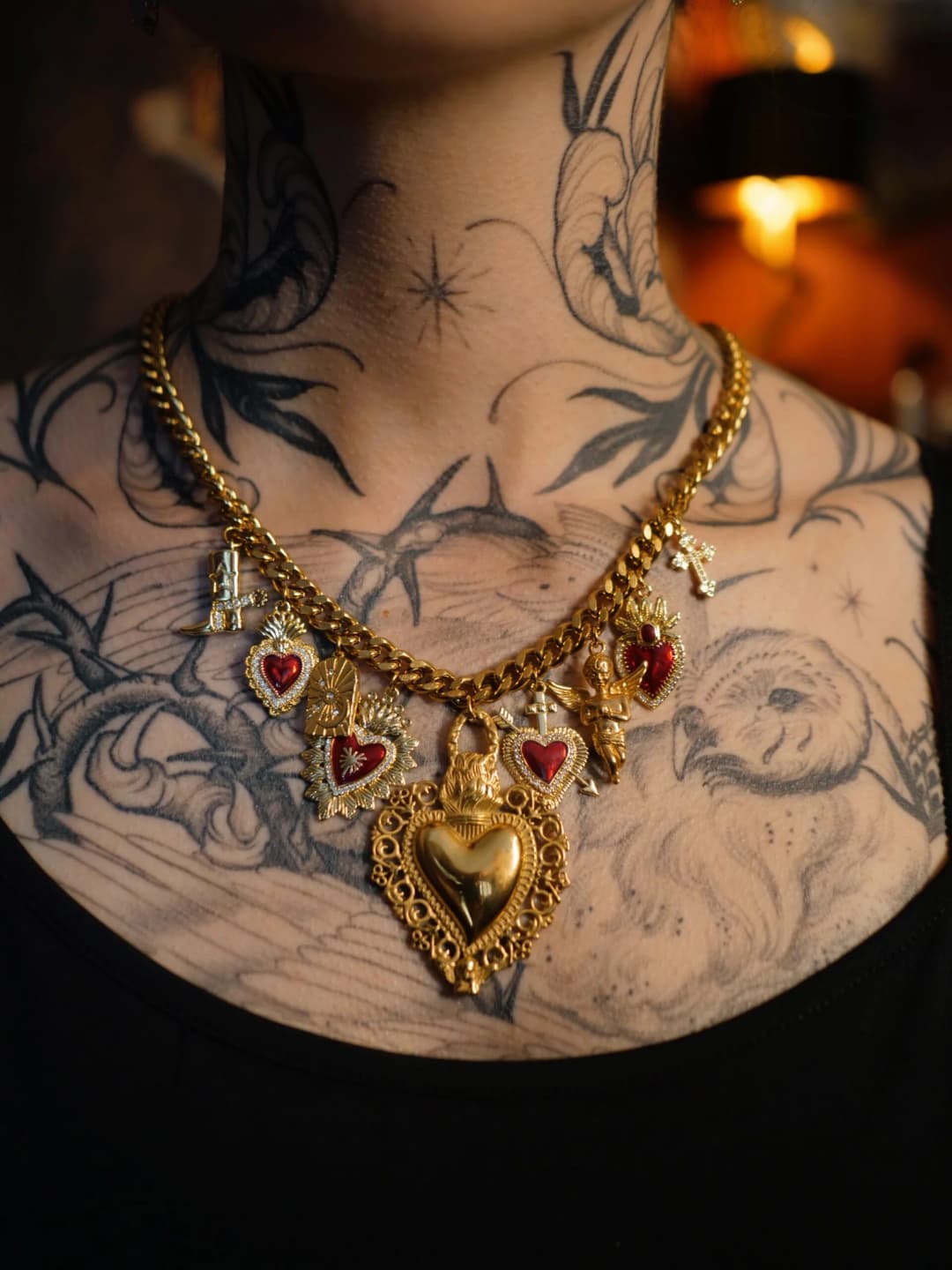 Collier XL 1000 Cœurs